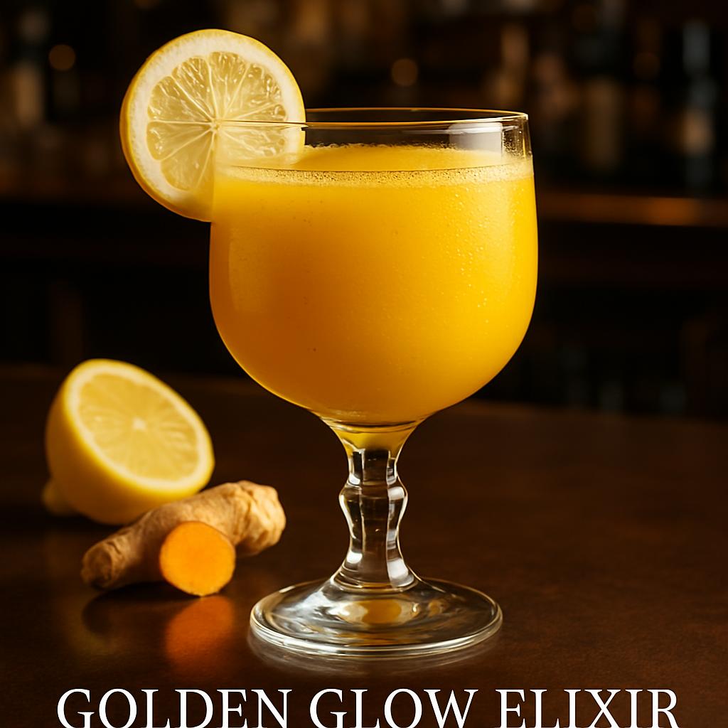 Golden Glow Mocktail