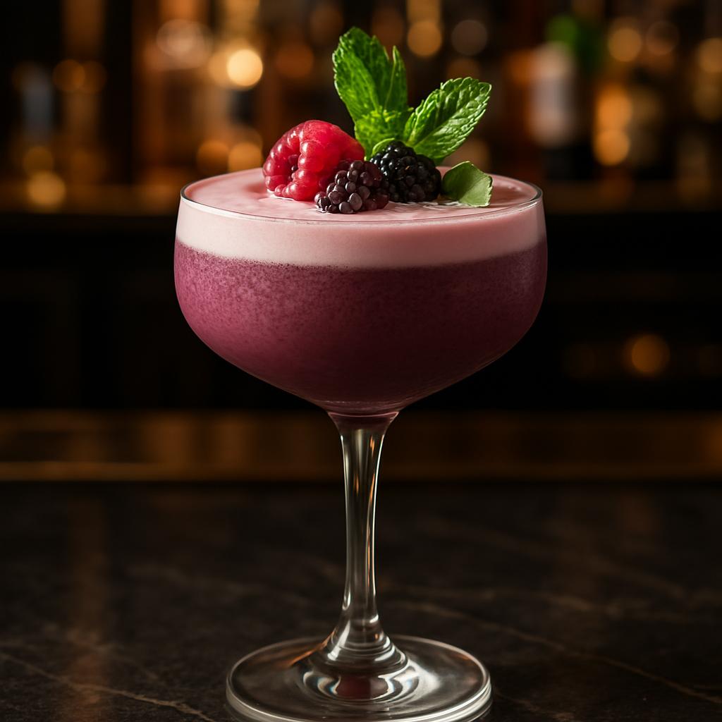Velvet Berry Bliss Mocktail
