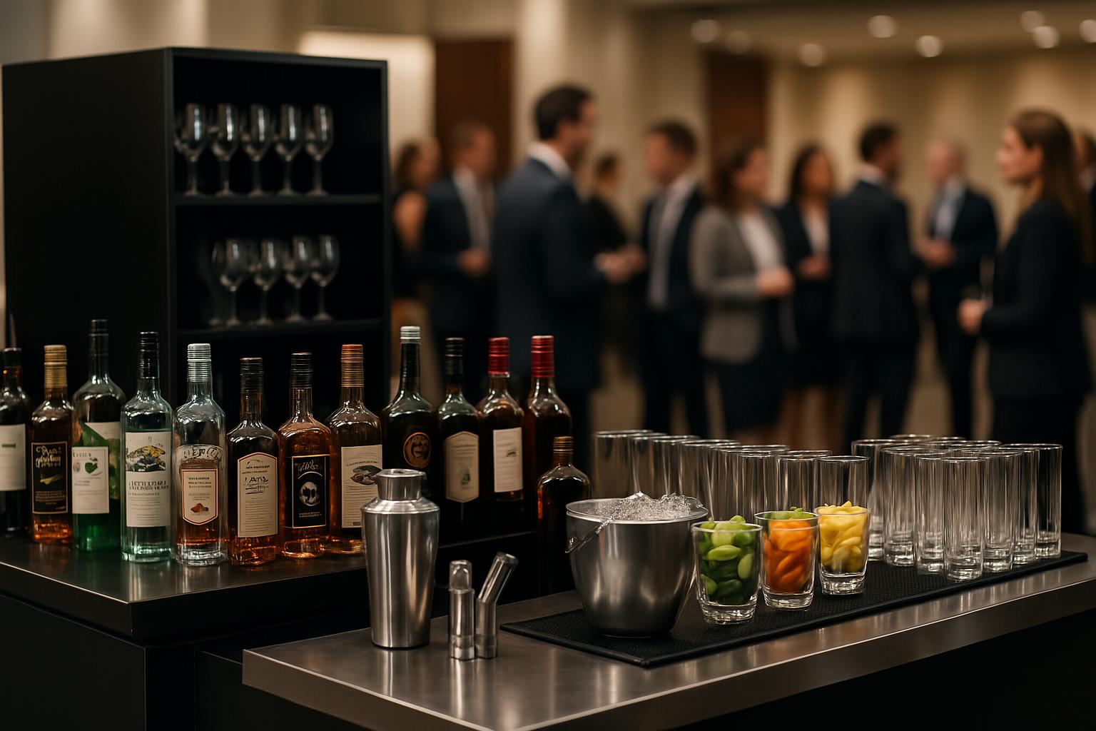 Professional Corporate Event Bar